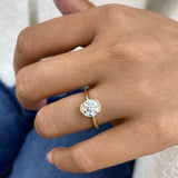 Selara Ring 1.5 ct TCW , Solid Gold 14k