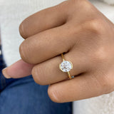 Selara Ring 1.5 ct TCW , Solid Gold 14k