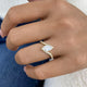 Ring 1.2ct TCW, 14K Gold