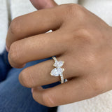 Ring 1.7ct TCW, 14K Gold