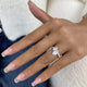 Promise Ring 1.7ct TCW, 14K Gold