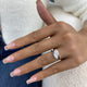 Thalene Ring 1.5 ct TCW , Solid Gold 14k