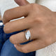 Thalene Ring 1.5 ct TCW , Solid Gold 14k