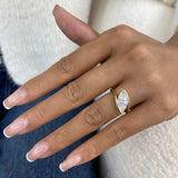 Astrielle Ring 2 ct TCW , Solid Gold 14k