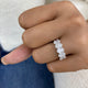 Ring 2.7ct TCW, 14K Gold