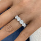 Diamond Band Ring 3.5 ct White Gold