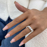 Ring 3.5ct TCW, 14K Gold