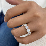 Ring 3.5ct TCW, 14K Gold