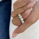 Ring 3.5ct TCW, 14K Gold