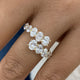 Diamond Band Ring 1.9 ct Yellow Gold