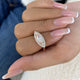 Ring 1.1ct TCW, 14K Gold
