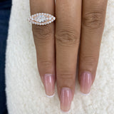 Ring 1.1ct TCW, 14K Gold
