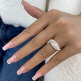 Ring 1.1ct TCW, 14K Gold