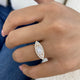 Ring 1.1ct TCW, 14K Gold