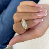 Ring 1ct TCW, 14K Gold