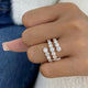 Ring 3.2ct TCW, 14K Gold