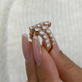 Ring 3.2ct TCW, 14K Gold