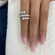 Ring 3.2ct TCW, 14K Gold