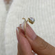 Promise Ring 0.7 ct TCW , Solid Gold 14k