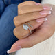 Engagement Ring 0.7ct TCW, 14K Gold