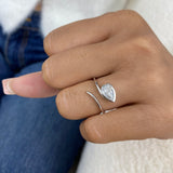 Engagement Ring 0.7ct TCW, 14K Gold