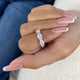 5 Stone Ring 1.7 ct TCW , Solid Gold 14k