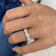 5 Stone Ring 1.7 ct TCW , Solid Gold 14k