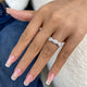 5 Stone Ring 1.7 ct TCW , Solid Gold 14k