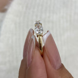 Ring 1.7ct TCW, 14K Gold
