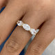 Diamond 3 Stone Ring 1.7 ct Yellow Gold