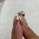 Solitaire Ring 0.8 ct TCW , Solid Gold 14k