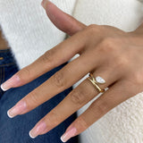 Engagement Ring 0.7ct TCW, 14K Gold