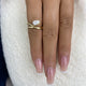 Engagement Ring 0.7ct TCW, 14K Gold