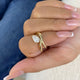 Engagement Ring 0.7ct TCW, 14K Gold