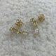 Diamond Drop Earrings 2.3 ct Yellow Gold