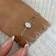 Diamond Chain Bracelet 0.7 ct White Gold