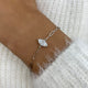 Diamond Chain Bracelet 0.9 ct White Gold