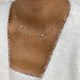 Diamond Stationed Necklace 1.3 ct Yellow Gold