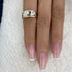 Toi-et Moi Ring 1.9 ct TCW , Solid Gold 14k