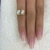 Ring 1.7ct TCW, 14K Gold