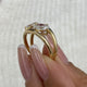 Ring 1.7ct TCW, 14K Gold