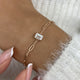 Diamond Chain Bracelet 0.9 ct Rose Gold