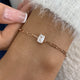 Diamond Chain Bracelet 0.9 ct Rose Gold
