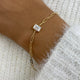 Diamond Chain Bracelet 0.9 ct Yellow Gold