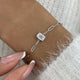 Diamond Chain Bracelet 0.9 ct White Gold