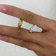 Diamond Hoop Earrings 3.1 ct Yellow Gold