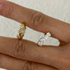 Diamond Hoop Earrings 3.1 ct Yellow Gold