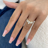 Ring 1.2ct TCW, 14K Gold