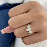 Ring 1.2ct TCW, 14K Gold