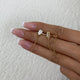 Diamond Chain Earrings 1.6 ct Yellow Gold